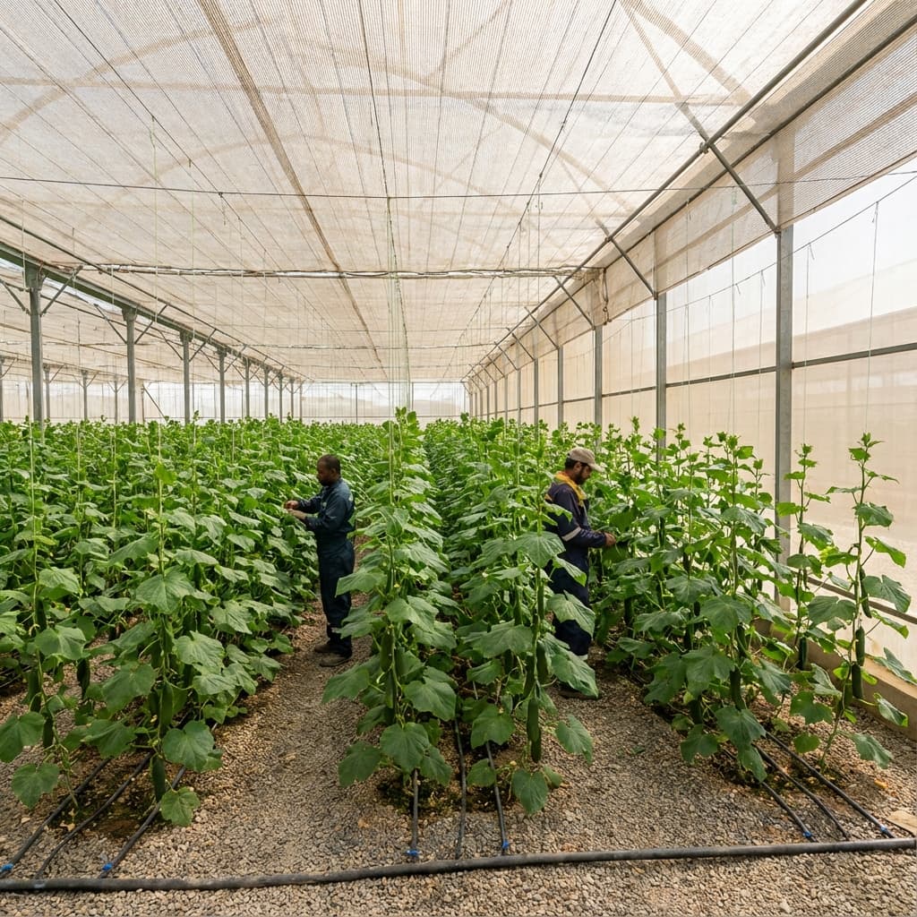 Nethouse vegetables